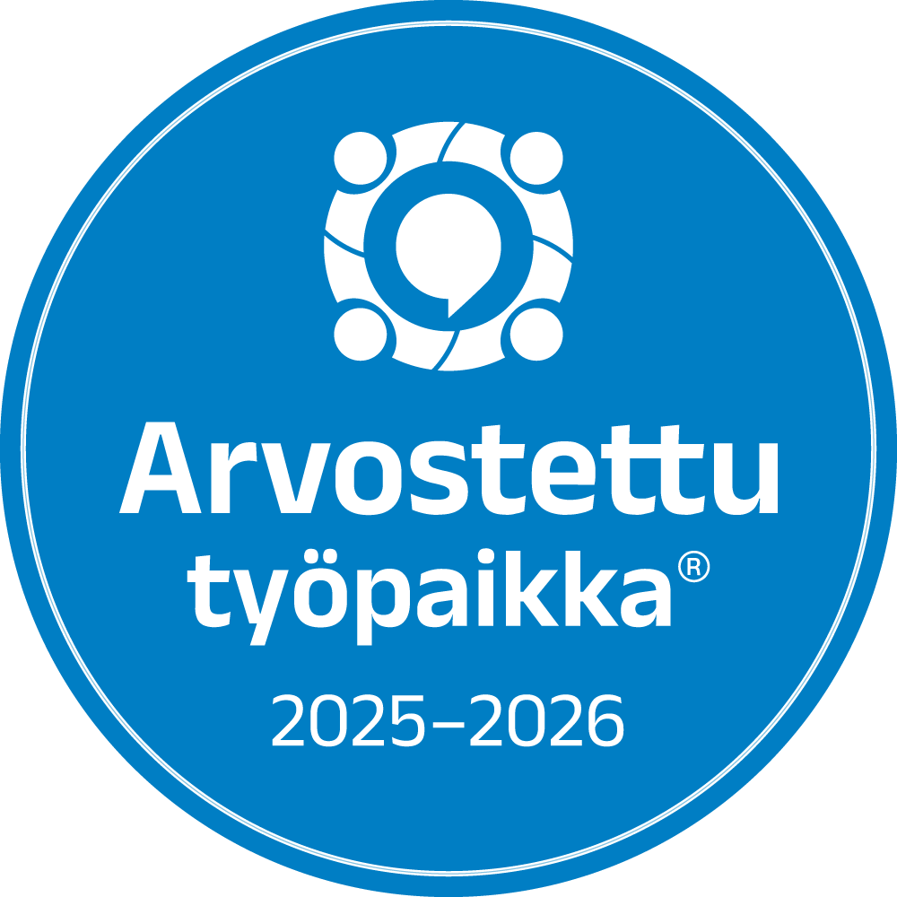 arvostettu työpaikka logo